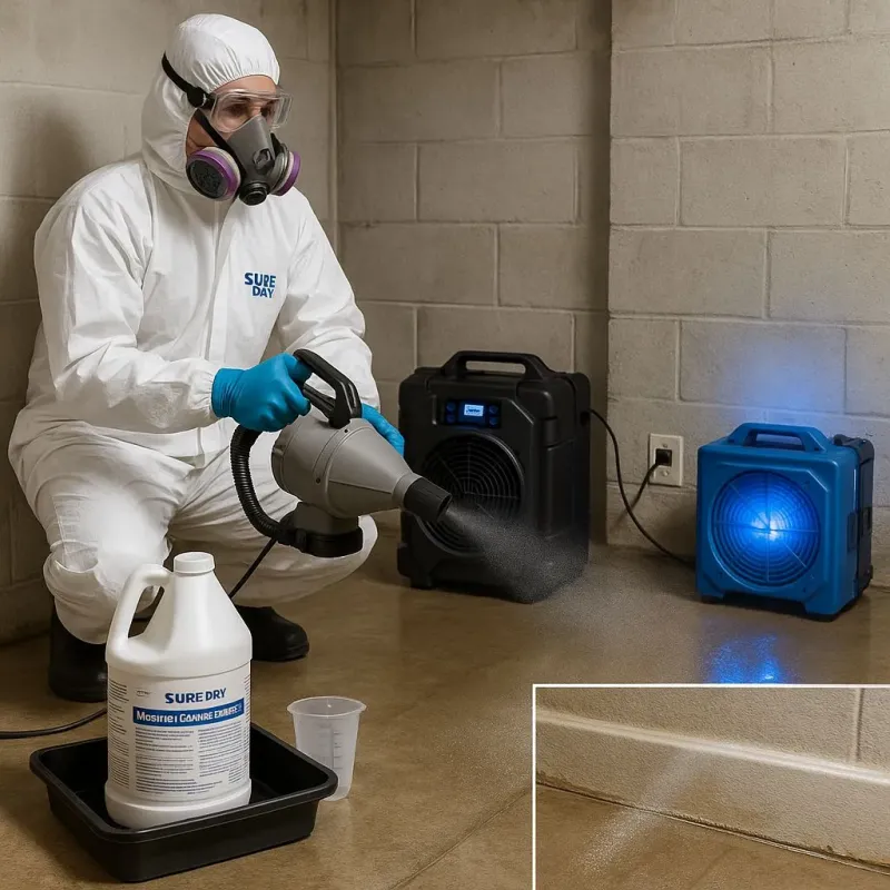 Sanitization and Odor Removal process in Balch Springs, TX