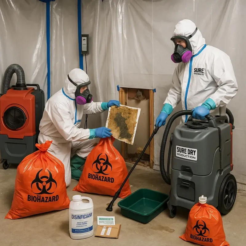 Contaminated Water Handling Protocols process in Balch Springs, TX