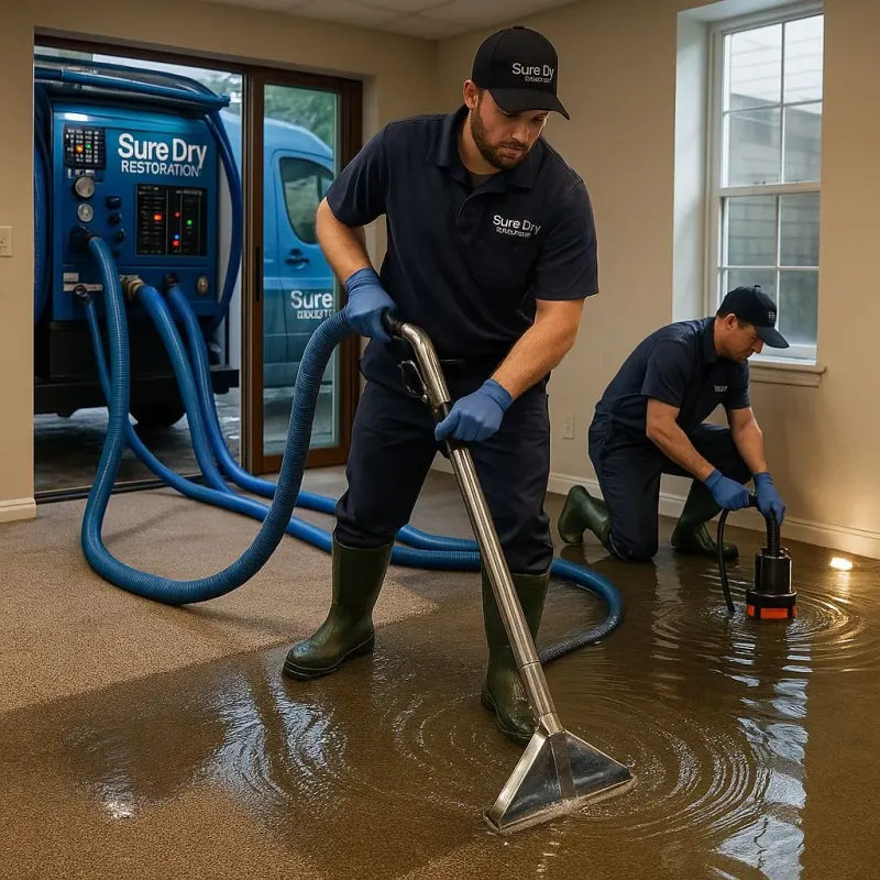 Water Extraction and Removal process in Balch Springs, TX